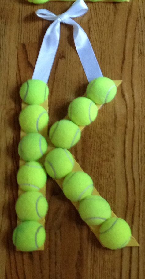 Tennis dorm room decoration #diy #tennis #dorm #decoration Tennis Crafts Diy, Tennis Room Decor, Tennis Room, Activities Coordinator, Tennis Decorations, Tennis Crafts, Room Decoration Diy, Hammer Logo, Dorm Decoration