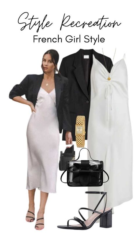 Satin Midi Dress Outfit Casual, White Satin Slip Dress Outfit, Gold Slip Dress Outfit, Satin Slip Dress Outfit Casual, Lace Blazer Outfit, Midi Slip Dress Outfit, Satin Midi Dress Outfit, White Slip Dress Outfit, Silk Slip Dress Outfit