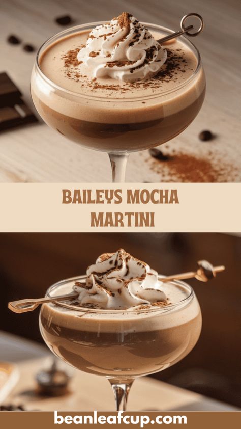 Struggling to find a cocktail that’s creamy, chocolatey, and crowd-pleasing? This Baileys Mocha Martini hits the spot and pairs well with other treats like a Blueberry Mojito Recipe or Coffee Popsicles. Save this pin for your next special occasion or cozy night in! Baileys Mocha Martini, Christmas Eggnog Drinks, Cocktail Recipes Baileys, Coffee And Baileys, Crazy Cocktails, Baileys Martini, Baileys Recipes Drinks, Mocha Martini, Alcoholic Coffee Drinks