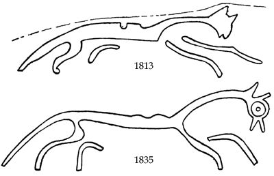 Berkshire Archaeology: The Uffington White Horse, Part 1 Uffington White Horse, England Landmarks, Screenprinting Ideas, English Traditions, Bison Tattoo, Ancient History Archaeology, Horse Artwork, Prehistoric Art, Cardmaking And Papercraft