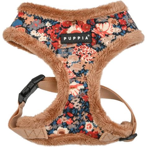 PUPPIA Gianni A Dog Harness, Beige, Large: 19.3 to 26.7-in chest - Chewy.com Cute Dog Harness, Dog Vest Harness, Cat Harness, Medium Dogs, Dog Neck, Service Dogs, Dog Harness, Dog Supplies, Dog Accessories