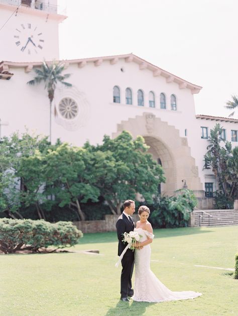 Santa Barbara County Courthouse Santa Barbara Courthouse Wedding, Pasadena City Hall, Philadelphia City Hall, New York City Hall, Santa Barbara Courthouse, Dawn Photography, San Francisco City Hall, Film Images, City Hall Wedding