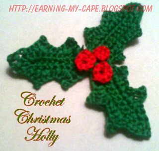 Santa Pillow, Crochet Embellishments, Crochet Xmas, Crochet Christmas Decorations, Christmas Applique, Crochet Leaves, Crochet Ornaments, Holiday Crochet, Crochet Christmas Ornaments