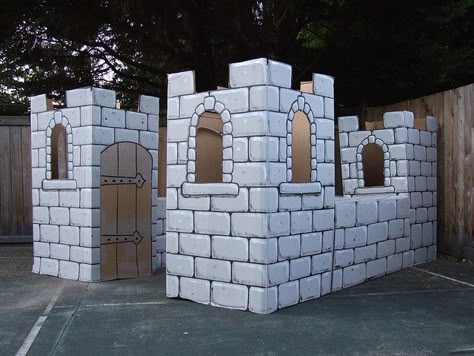 Medieval Castle Kingdom Vbs, Knight Birthday, Bday Decor, Cardboard Playhouse, Cardboard Castle, Medieval Party, Super Mario Birthday Party, Mario Birthday Party, Super Mario Birthday