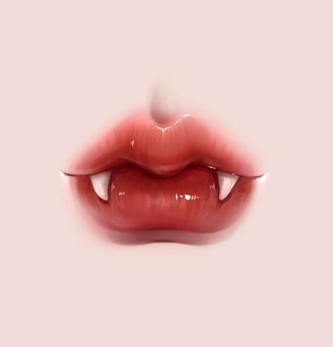 Lip Tutorial Ibis Paint, Clip Studio Paint Brushes, Teeth Drawing, Mouth Drawing, Lip Tutorial, Clothing Design Sketches, Van Gogh Art, Clip Studio Paint, Photoshop Art