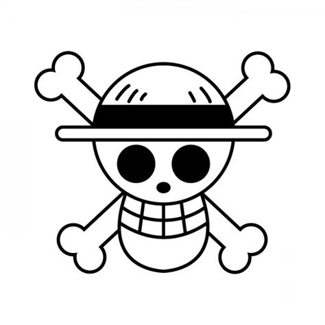 Skull Flag, One Piece Merchandise, Skull Decal, One Piece Tattoos, Idee Cricut, Truck Stickers, Small Hand Tattoos, Pirate Skull, Skull Drawing