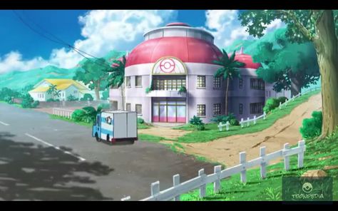 Pokemon Hospital, Pokemon Architecture, Pokemon Buildings, Pokemon Towns, Pokemon Locations, Pokémon Ideas, 300 Workout, Pokemon Rpg, Anime Universe