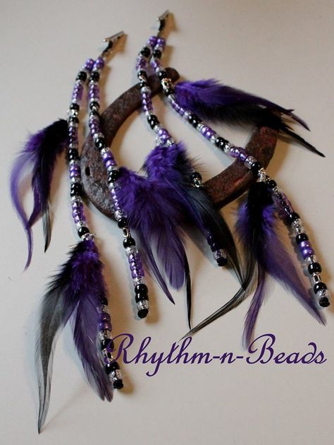 Feathers n' Flair Rhythm Beads, Mane,Tail, Bridle and Saddle Bling for horses, by rhythm-n-beads.com Horse Mane Accessories, Show Halters For Horses, Bling Horse Tack, Horse Tack Accessories, Horse Braiding, Feather Extensions, Western Crafts, Horse Mane, Horse Costumes