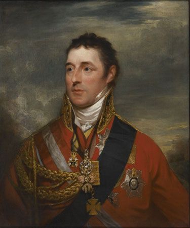 Rococo Frame, Arthur Wellesley, Head Picture, Duke Of Wellington, Field Marshal, French Army, The Fox And The Hound, Napoleonic Wars, Portrait Gallery