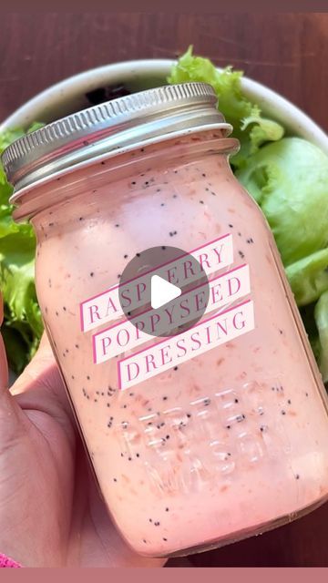 Diane Morrisey on Instagram: "This homemade Raspberry Poppy Seed Dressing screams Spring and as we approach the warmer weather months, it’s a perfect way to help usher in all the gorgeous seasonal salads we’re soon going to be enjoying!  Thanks to the Greek yogurt, it’s thick and creamy and a gorgeous color thanks to all the fresh raspberries. It doesn’t require many ingredients and takes only minutes to assemble.  Sweet  and tangy in flavor, you can store it in a ball jar in the fridge for up to one week.  . . . Raspberry Poppyseed Dressing  . .  Raspberry Poppyseed Dressing: 6 oz container plain Greek yogurt 1/3 cup sugar 1 tbls dijon 1/2 tsp salt 1/3 cup apple cider vinegar 3/4 cup olive oil 1 cup fresh raspberries 1 1/2 Tbsp poppy seeds  Put all ingredients in food processor except for Diane Morrissey, Diy Condiments, Comfy Food, Tea Time Party, Salad Dressing Recipes Healthy, Poppyseed Dressing, Poppy Seed Dressing, Seasonal Salad, Salad Dressing Recipes Homemade