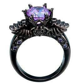 "Your scent... Your aura.. Your magic... It's toxic." He said. His gr… #fanfiction #Fanfiction #amreading #books #wattpad Gaun Abad Pertengahan, Gothic Wedding Rings, Skull Wedding Ring, Gothic Engagement Ring, Skull Engagement Ring, Winged Skull, Rings Aesthetic, Skull Rings, Skull Wedding