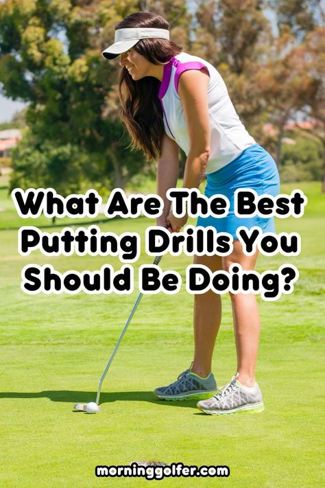 Here are the 9 best putting drills you can utilise as part of your practice regimen. Follow me to get more putting related tips. #golfputting #golfdrills #golfingtips #golftraining Golf Lessons For Women, Golf Tips For Women, Golf Style, Golf Drills, Golf Tips For Beginners, Style Lookbook, Golf Training, Tips For Women, Event Outfit