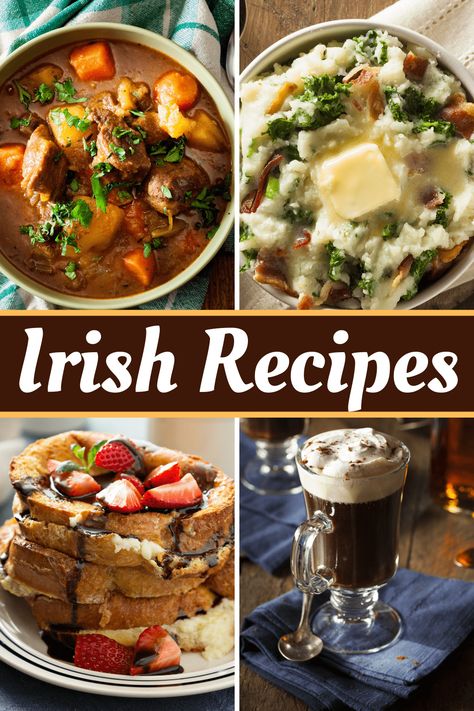 These Irish recipes are perfect for a St. Patty's Day feast! From the traditional colcannon to the unconventional Baileys French toast, these dishes will make your celebration a certified hit. Baileys French Toast, Traditional Irish Recipes, Traditional Irish Food, Southern Fried Catfish, Irish Recipes Traditional, Irish Dishes, Catfish Recipes, Candied Sweet Potatoes, Irish Food