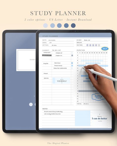 Planner Template Digital, Digital Day Planner, Digital Planner Etsy, Hyperlinked Digital Planner Free, 2024 Digital Planner, Digital Planner Free Download, Free Study Planner, Study Session Planner, Digital Study Planner