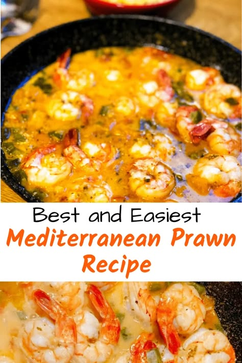 Mediterranean Spice Blend, King Prawn Recipes, Easy Prawn Recipes, How To Cook Prawns, Recipe With Garlic, Prawns Recipe, Prawn Dishes, Easy Indian Recipes, Prawn Recipes