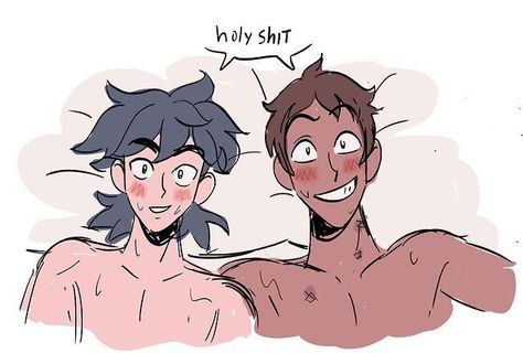 Klance Cute, Rainbow Lion, Keith Lance, Klance Fanart, Klance Comics, Voltron Comics, Wild Night, Voltron Ships, Voltron Fanart