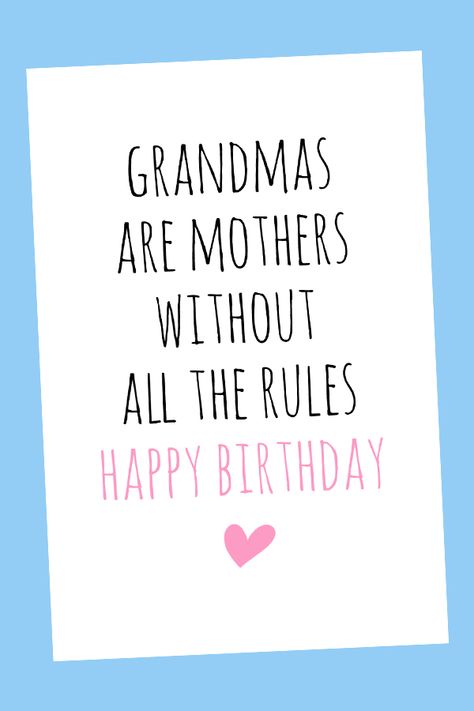 Grandma birthday cards from kids, grandma birthday cards from grandkids, grandma birthday cards funny #grandmabirthday #grandmagifts #funnybirthdaycards #birthdaycards Happy Birthday Grandma Quotes Funny, Birthday Cards From Kids, Grandma Birthday Cards, Happy Birthday Grandma Quotes, Congratulations Grandma, Birthday Wishes For Grandma, Grandma Birthday Quotes, Birthday Card For Grandma, Easy Birthday Cards Diy