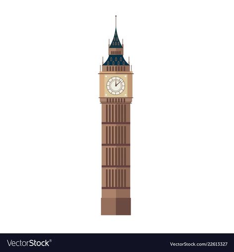 London Landmarks Illustration, Big Ben Illustration, Big Ben Art, London Illustration, Ib Art, Big Ben Clock, Big Ben London, London Landmarks, Bonfire Night