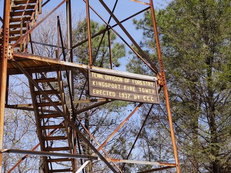 Bays Mountain Fire Tower, Kingsport, Tennessee. Kingsport Tn, Kingsport Tennessee, Southern Heritage, Tennessee, Travel Destinations, Fair Grounds, Tower, The Past, Sweet Home