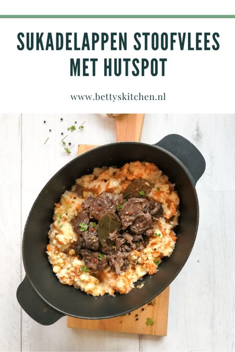 Sukadelappen met hutspot Iron Pan, Cast Iron Pan, Slow Cooker, Van