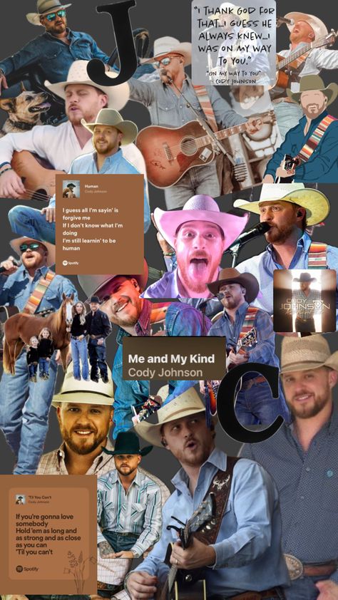 #codyjohnson#countrymusic Cute Backrounds, Luke Bryan Fan, Tracy Lawrence, Cody Johnson, Country Backgrounds, Cowboy Quotes, Cute Home Screen Wallpaper, Best Country Singers, Cute Home Screens