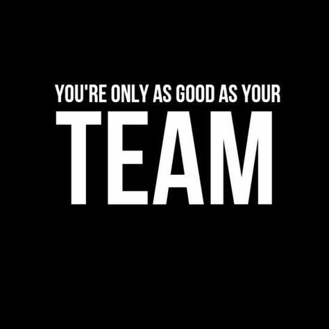 You're only as good as your team.  #teams #teamwork #workplace #workforce #business #worklife #workquotes Leadership Quotes Work, Workplace Quotes, Team Building Quotes, Team Quotes, Teamwork Quotes, Appreciation Ideas, Personal Motivation, Robin Sharma, Motivation Poster