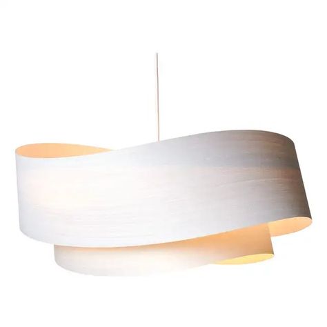 FLOW Scandinavian Modern White Wood Veneer 26" Chandelier Pendant For Sale at 1stDibs White Chandelier, Contemporary Chandelier, Chandelier Pendant, Chandelier Pendant Lights, White Wood, Wood Veneer, Pendant Light, Modern Design, Mint