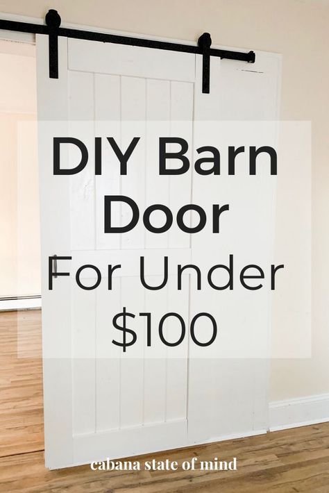 Bedroom Barn Door, Diy Sliding Barn Door, Diy Barn, Rustic Barn Door, Diy Barn Door, Bedroom Goals, Kitchen Plans, Updating House, Diy Door