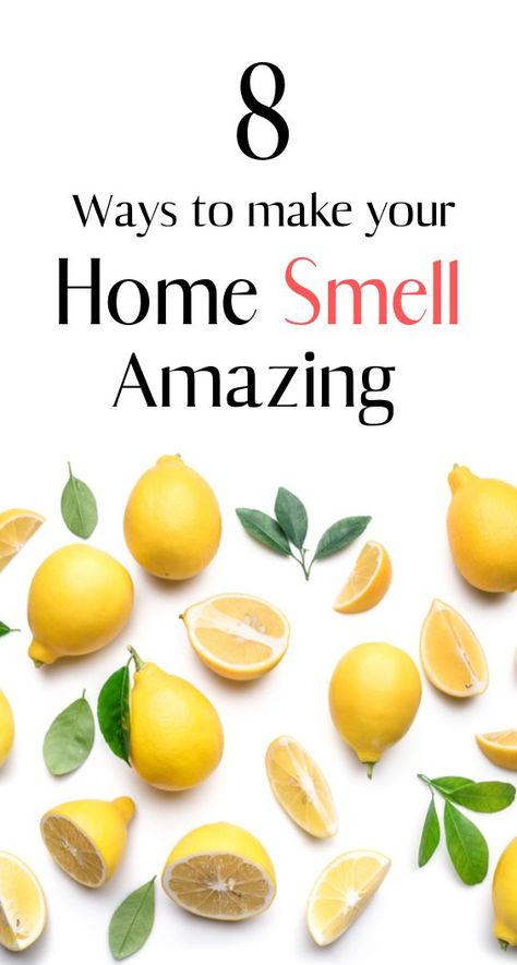 These 8 natural and creative ways will make your home smell amazingly fresh and clean, they actually work! 8 ways to make your home smell amazing. #homehacks #homecleaning #home Make Your Home Smell Amazing, Homemade Air Freshener, Potpourri Recipes, Diy Air Freshener, House Smell Good, Home Smell, Bathroom Smells, Room Smells, Smell Amazing