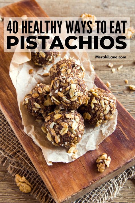 Salted Pistachio Recipes, Pistachio Breakfast Recipes, Savory Pistachio Recipes, Pistachio Nut Recipes, Pistachio Snack Ideas, Pistachio Nuts Recipes, Recipes Using Pistachios, Healthy Pistachio Recipes, Pistachio Recipes Savory