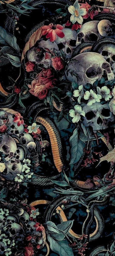 Goth Wallpaper, Gothic Wallpaper, 2160x3840 Wallpaper, Witchy Wallpaper, Skeleton Art, Skull Wallpaper, Edgy Wallpaper, Phone Wallpaper Patterns, Cool Wallpapers Art