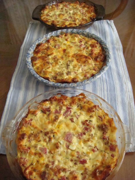 Aunt Kate's Italian Easter pie....gluten-free and crustless! Pizzagaina Recipe, Italian Pie, Italian Easter Recipes, Italian Easter Pie, Ham Pie, Italian Ham, Easter Pie, Italian Easter, Vegan Easter