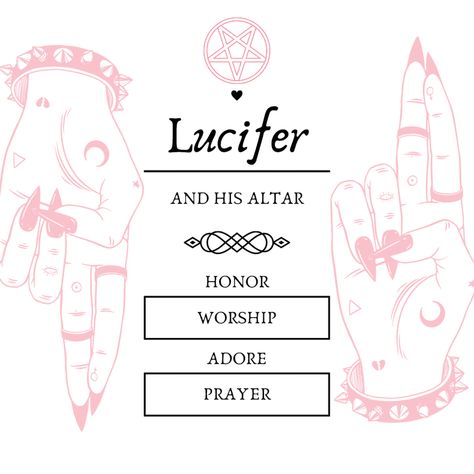 Lucifer Altar, Spiritual Satanism, Altar Inspiration, Eclectic Witchcraft, Witch Altar, Money Prayer, Altar Ideas, Starting A Book, Color Symbolism