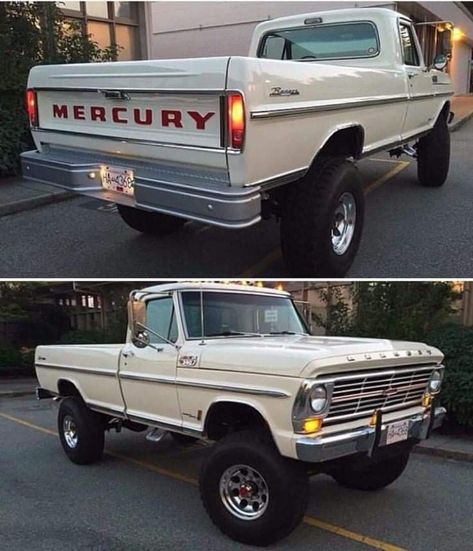 Custom Lifted Trucks, Custom Pickup Trucks, Classic Ford Trucks, Old Ford Trucks, Old Pickup, Old Pickup Trucks, Jacked Up Trucks, Ford Lincoln Mercury, Classic Pickup Trucks