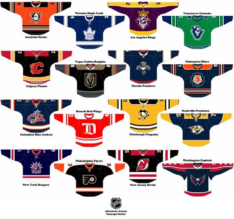 NHL Alternate Jersey Concepts Nhl Jersey Concepts, Nhl Jersey Outfit Men, Nhl Jersey Outfit, Nhl Outfit, Hockey Jersey Outfit Mens, Hockey Jersey Outfit, Sports Layout, Skater Wear, Nba Style