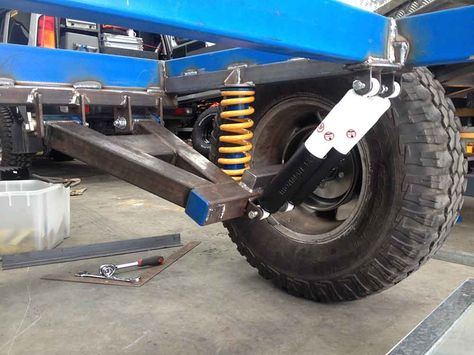 Kombi Trailer, Welding Trailer, Homemade Trailer, Jeep Trailer, Diy Camper Trailer, Expedition Trailer, Off Road Camper Trailer, Adventure Trailers, Trailer Suspension