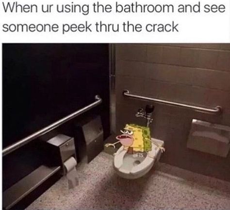 Spongebob Caveman, Bathroom Meme, Caveman Spongebob, Funny Spongebob Memes, Spongebob Funny, Are You Ok, Are You Okay, Spongebob Memes, Relationship Memes