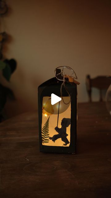 Sibia Torres Padilla | DIYs on Instagram: "One of our favorite ways of reusing milk or juice cartons is turning them into lanterns. I got these cute little silhouettes from my friend’s @my_seasonal_treasury Etsy shop Light of the Stone. She makes the most beautiful resources. I’ll be sure to share her shop in my stories. I cut the center out of each side of the juice carton to turn them into a little windows. I start with an X-Acto knife and finish it off with scissors. Normally, use contact paper and flowers to fill in the windows, but this time I decided to go with wax paper I started by cutting pieces of wax paper that would fit each side perfectly I glued the silhouettes and pressed flowers on the non-waxy side of the paper. I did the silhouettes with a glue stick, and the pressed fl Winter Luminaries, Too Much Glue, Juice Carton, Glue Stick, Shop Light, Glue Sticks, Contact Paper, December 11, Wax Paper