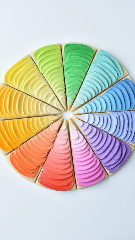 Creative Color Wheel Projects 3d, Colour Wheel Project, 3d Color Wheel Projects, 3d Color Wheel, Creative Color Wheel Projects, Creative Color Wheel, Color Theory Projects, Color Wheel Design, Color Wheel Art Projects