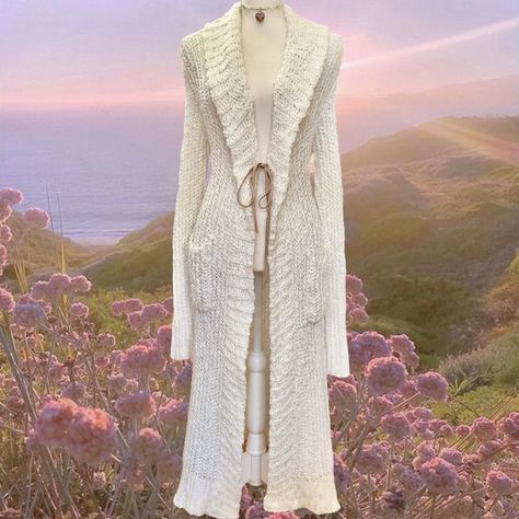 snow fairy knit cardigan ☽༓･*˚⁺‧͙ sweater material,... - Depop Aesthetic Winter Outfits, Snow Fairy, Tv Show Outfits, Fairy Aesthetic, Aesthetic Winter, Grunge Fairy, Princess Diaries, Knit Cardigan Sweater, Birthday Board