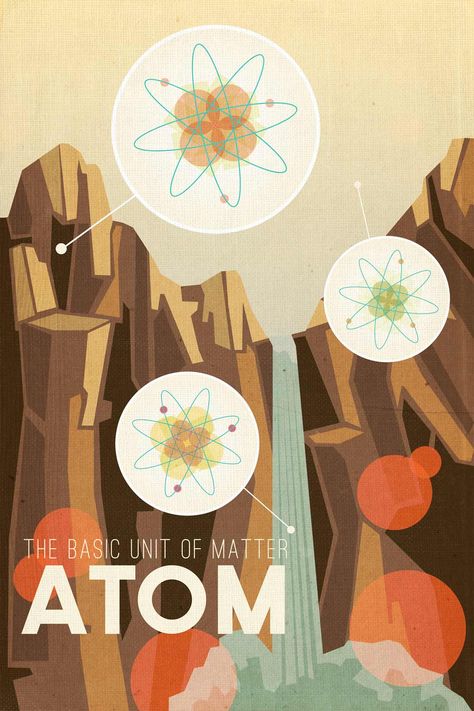 Atoms Illustration, Mortgage Aesthetic, Atoms Aesthetic, Atomic Illustration, Atom Illustration, Letterhead Ideas, Periodic Table Art, College Dorm Posters, Academic Journal