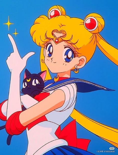 Sailor Moon Apple Watch Wallpaper, Luna Sailor Moon Icon, Sailor Moon Prints, Sailor Moon Official Art, Sailor Moon Screenshots, Sailor Moon Transformation, Sailor Moon Super S, Sailor Moon Pictures, Sailor Moon Cat