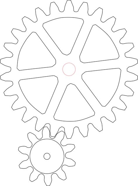 Gear Template Free Printable, Gears Drawing, Gear Template, Gear Drawing, Maker Fun Factory Vbs, Cog Wheel, Wooden Gear Clock, Book Holder Stand, Diy Recycled Projects