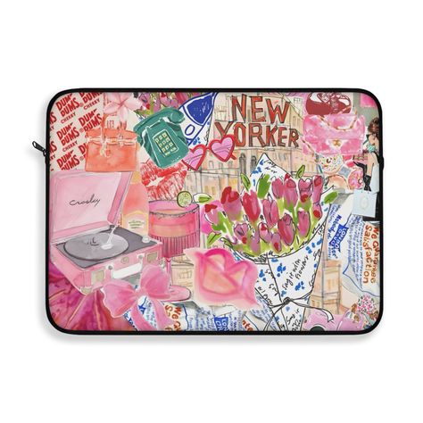 Welcome to our whimsical world of our scrapbook laptop cases! Elevate your laptop style with our adorable scrapbook-inspired laptop sleeves. Crafted with love and attention to detail, this case is a perfect blend of functionality and charm. Carry your laptop with style! This high-quality sleeve is available in three sizes to protect your laptop from scratches and minor impacts. Printed on one side with a black backside, edging, and zip, it's an elegant and stylish companion from day to day. .: M Dum Dums, Laptop Decoration, Macbook Sleeve, Tablet Sleeve, Laptop Cases, Ipad Tablet, Macbook Case, Laptop Case, Laptop Sleeve