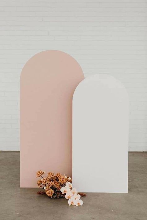 Arch Panel Backdrop, Arch Backdrop Panels, Diy Arch Backdrop, Backdrop Paint, Decor Photobooth, Wedding Backdrop Arch, Diy Arch, Theme Bapteme, Panel Backdrop