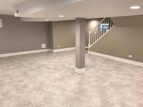 Heck yes this is what we are talking about! #finishedbasement #rehabbedlistings #realtorChicago Veranda Design, Small Basement Remodel, Basement Remodel Diy, Basement Inspiration, Basement Living Rooms, Diy Basement, Basement Apartment, Basement House, Small Basements