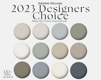 2023 Sherwin Williams Color Year Redend Point Sherwin - Etsy UK Modern Farmhouse Color Palette, Farmhouse Color Palette, Agreeable Gray Sherwin Williams, Neutral Interior Design, Sherwin Williams Color Palette, Sherwin Williams Paint, Cottage Interior Design, Agreeable Gray, Sherwin Williams Colors