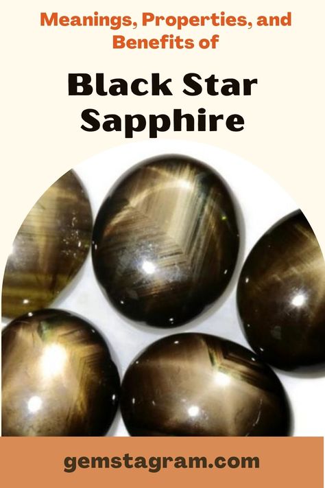 The alluring and enduring sapphire forms in more colors instead of only the legendary blue. #gemstonelover #healinggemstones #exceptionalgemstones #gemstonehealing #BlackStarSapphire Crystal Care, Black Star Sapphire, Crystal Grids, Black Sapphire, Star Sapphire, Crystal Stones, Gem Stones, Crystal Grid, Good Fortune