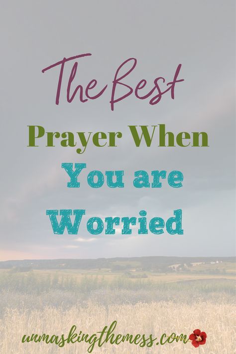 A worry prayer Prayer For Peace Of Mind, Prayer For Worry, Prayer For Peace, Prayers For Strength, Good Prayers, Our Savior, Prayer Warrior, God's Plan, Christian Blogs