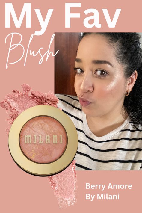 Blush, Milani, Berry Amore, dupe, makeup, affordable, barato, cheap, maquillaje, rubor, fav, favorite, favorito, amazon Milani Berry Amore Blush, Highlight Face, Milani Blush, Milani Baked Blush, Makeup Favorites, Too Faced Highlighter, Contour Highlight, Baked Blush, Favorite Makeup Products